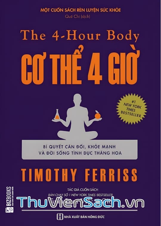 Ảnh bìa sách Cơ Thể 4 Giờ - Bí Quyết Cân Đối Khỏe Mạnh Và Đời Sống Tình Dục Thăng Hoa