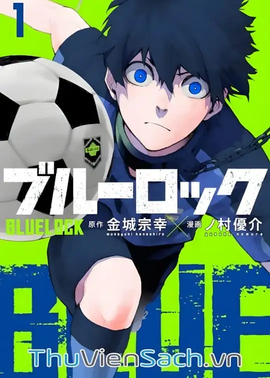 Ảnh bìa sách Tiền Đạo Số 1 - Blue Lock