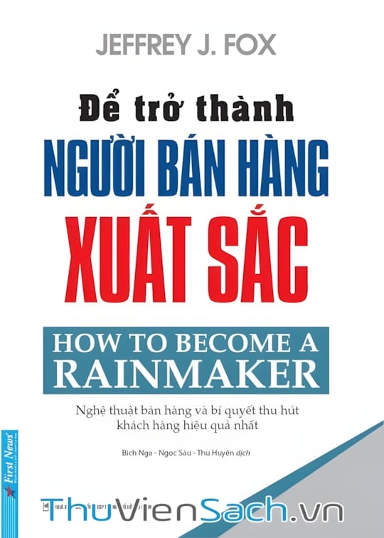 Ảnh bìa sách Để Trở Thành Người Bán Hàng Xuất Sắc