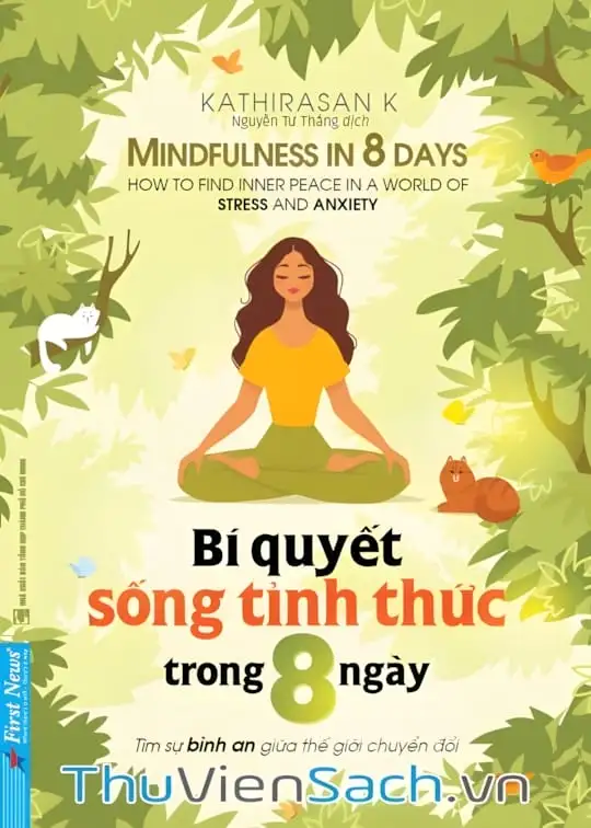 Ảnh bìa sách Bí Quyết Sống Tỉnh Thức Trong 8 Ngày