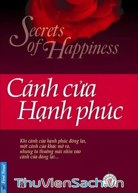 Ảnh bìa sách Cánh Cửa Hạnh Phúc
