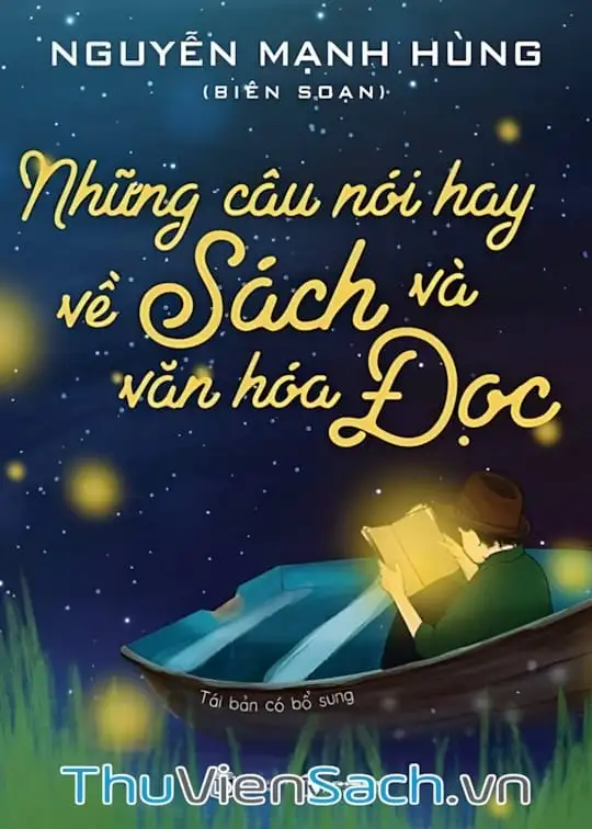 Ảnh bìa sách Những Câu Nói Hay Về Sách Và Người Đọc Sách