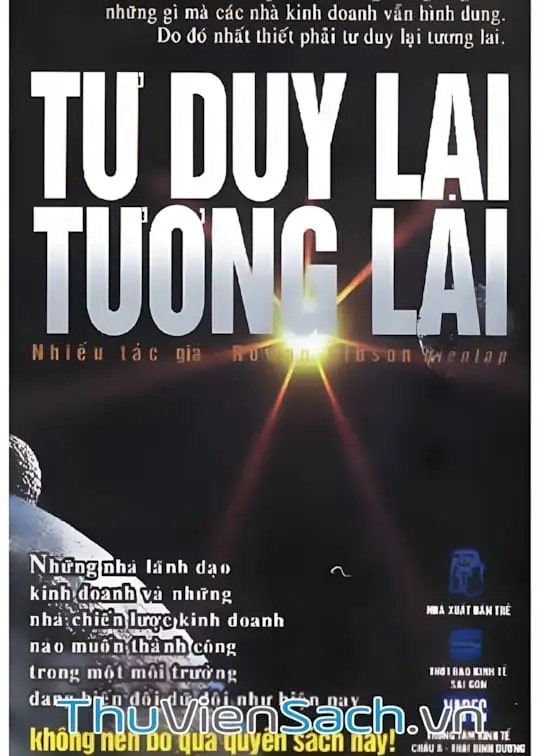 Ảnh bìa sách Tư Duy Lại Tương Lai
