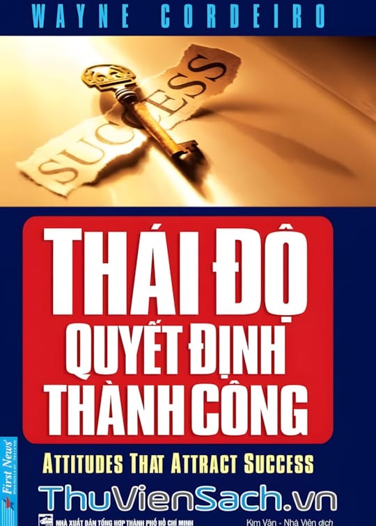 Ảnh bìa sách Thái Độ Quyết Định Thành Công
