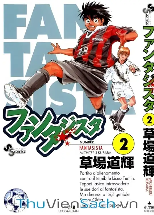 Ảnh bìa sách Vũ Điệu Trên Sân Cỏ - Fantasista