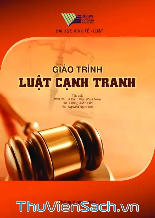 Ảnh bìa sách Giáo Trình Luật Cạnh Tranh
