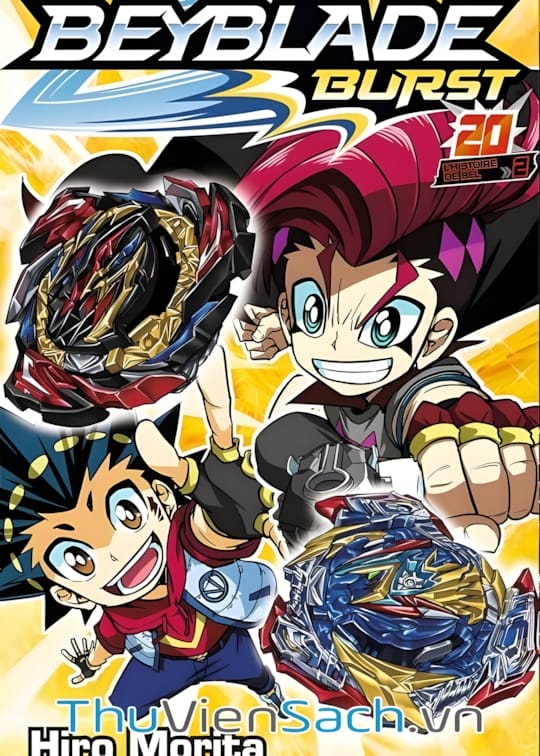 Ảnh bìa sách Vòng Xoáy Thần Tốc - Beyblade Burst
