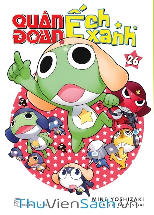 Ảnh bìa sách Quân Đoàn Ếch Xanh - Sergeant Keroro