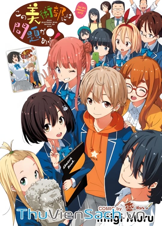 Ảnh bìa sách Rắc Rối Ở Câu Lạc Bộ Mỹ Thuật