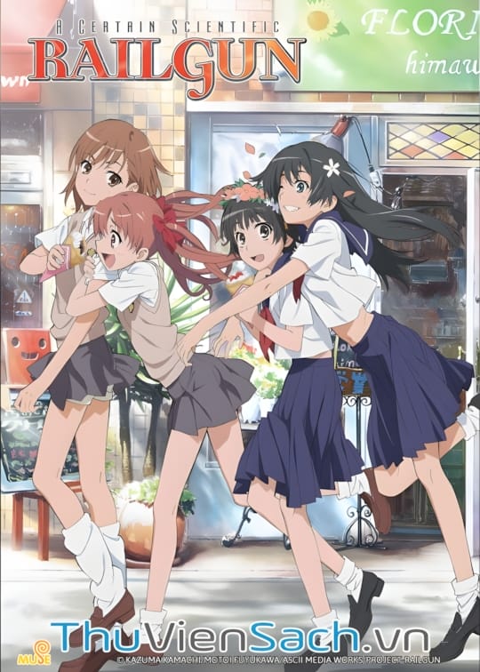 Ảnh bìa sách Siêu Năng Lực Gia Railgun