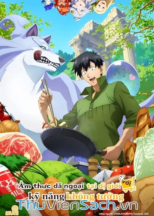 Ảnh bìa sách Ẩm Thực Dã Ngoại Tại Dị Giới Với Kỹ Năng Không Tưởng