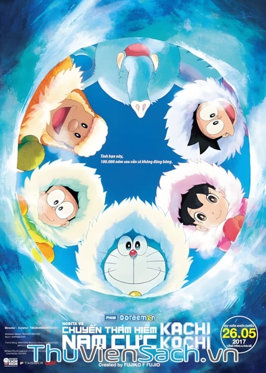 Ảnh bìa sách Doraemon Movie: Nobita Và Chuyến Thám Hiểm Nam Cực Kachi Kochi