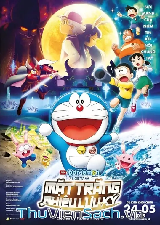 Ảnh bìa sách Doraemon Movie: Nobita Và Mặt Trăng Phiêu Lưu Ký