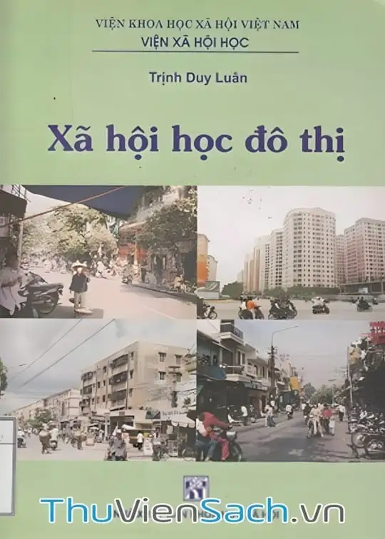 Ảnh bìa sách Giáo Trình Xã Hội Học Đô Thị