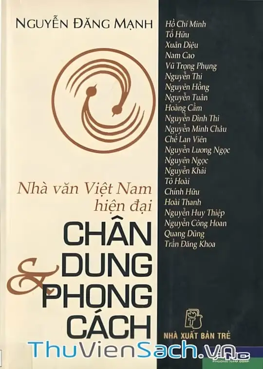 Ảnh bìa sách Nhà Văn Việt Nam Hiện Đại - Chân Dung Và Phong Cách