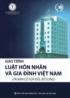 Giáo Trình Luật Hôn Nhân Và Gia Đình Việt Nam
