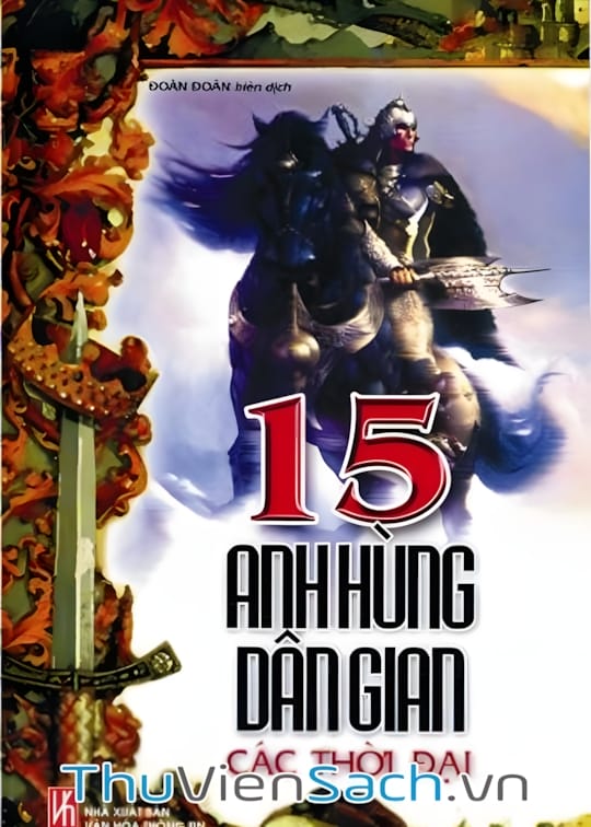 Ảnh bìa sách 15 Anh Hùng Dân Gian Các Thời Đại