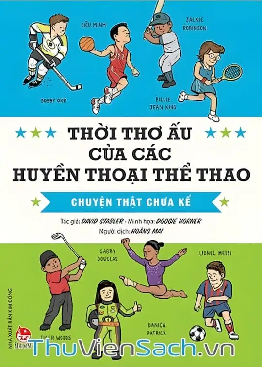 Ảnh bìa sách Thời Thơ Ấu Của Các Huyền Thoại Thể Thao
