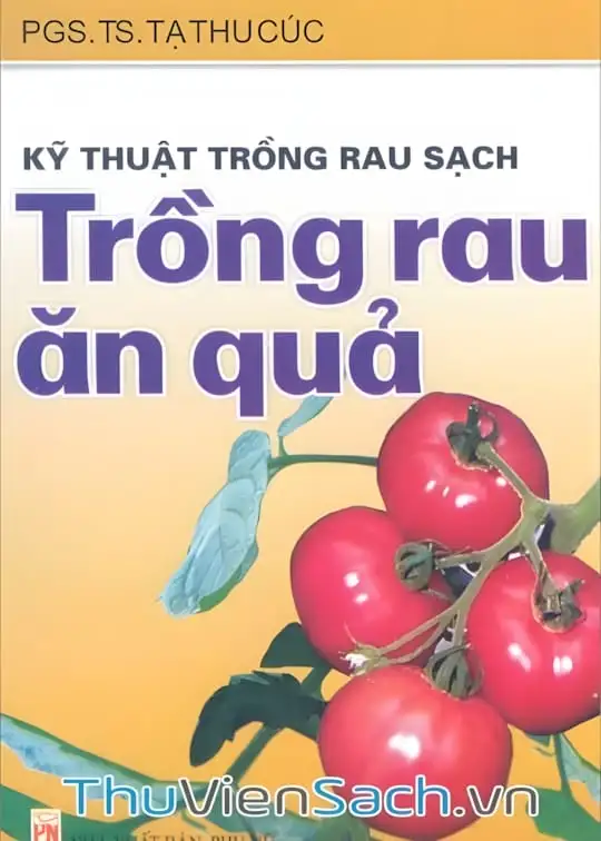 Ảnh bìa sách Kỹ Thuật Trồng Rau Ăn Trái