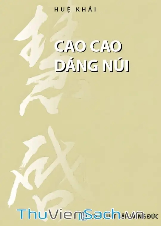 Ảnh bìa sách Cao Cao Dáng Núi