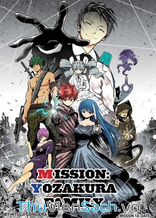 Ảnh bìa sách Gia Tộc Điệp Viên Yozakura