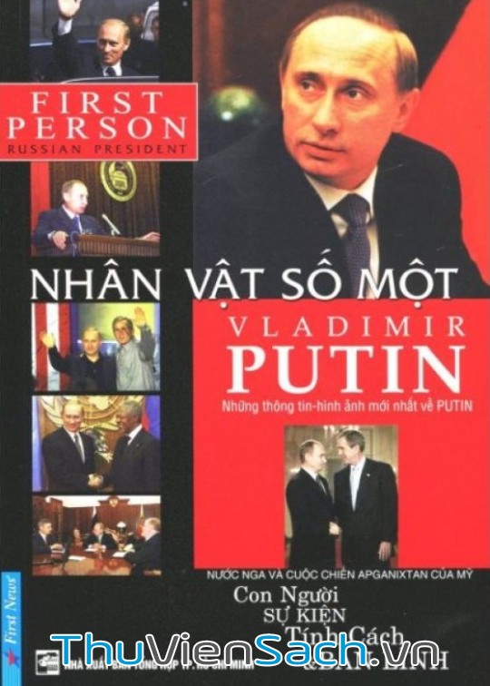 Ảnh bìa sách Nhân Vật Số 1 - Vladimir Putin