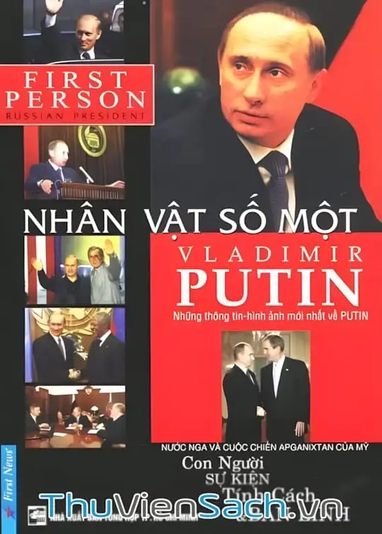 Ảnh bìa sách Nhân Vật Số 1 - Vladimir Putin