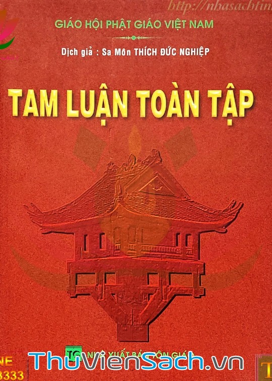 Ảnh bìa sách Tam Luận Toàn Tập