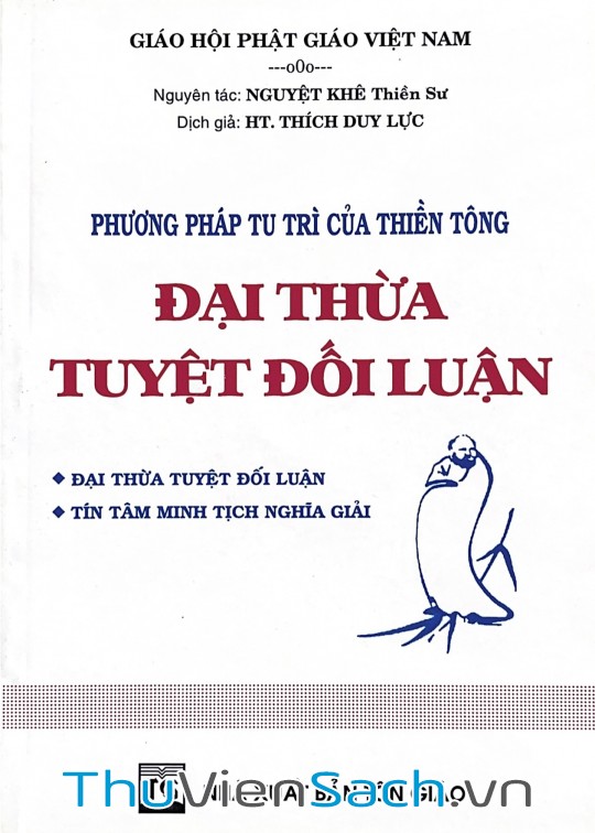 Ảnh bìa sách Đại Thừa Tuyệt Đối Luận