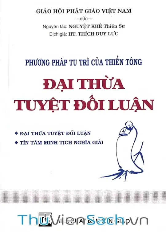 Ảnh bìa sách Đại Thừa Tuyệt Đối Luận