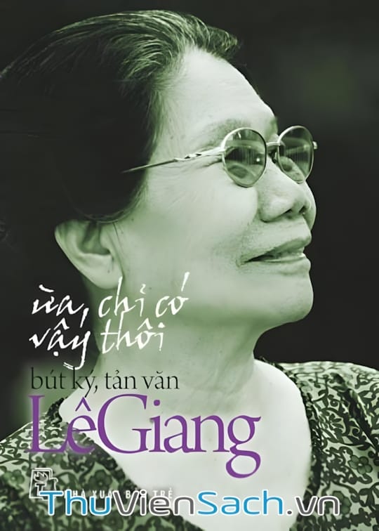 Ảnh bìa sách Ừa Chỉ Có Vậy Thôi