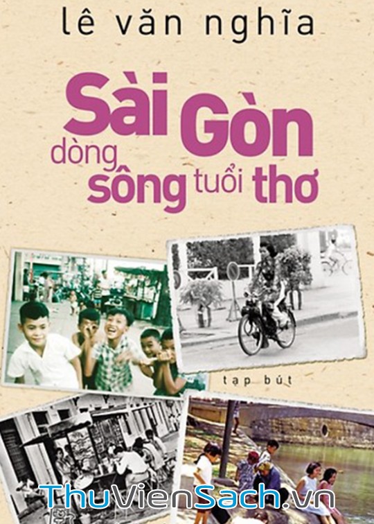 Ảnh bìa sách Sài Gòn Dòng Sông Tuổi Thơ