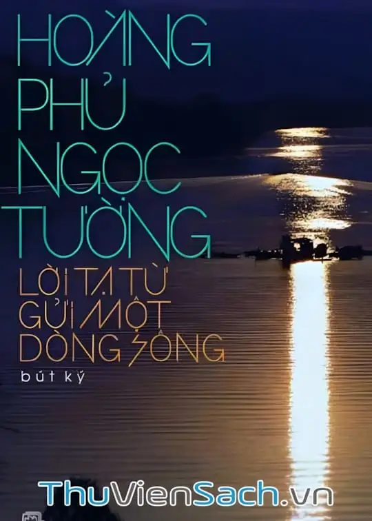 Ảnh bìa sách Lời Tạ Từ Gửi Một Dòng Sông