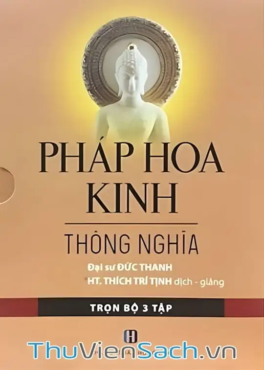 Ảnh bìa sách Pháp Hoa Kinh Thông Nghĩa