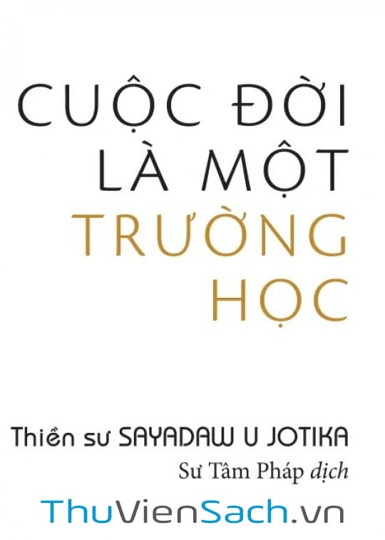 Ảnh bìa sách Cuộc Đời Là Một Trường Học
