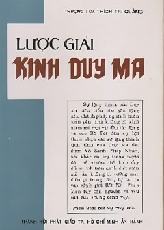 Trí Quảng Toàn Tập - Lược Giải Kinh Duy Ma