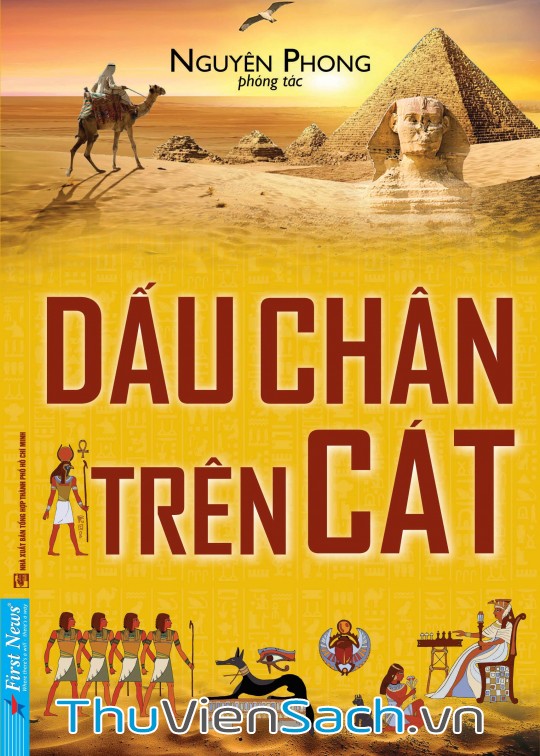 Ảnh bìa sách Dấu Chân Trên Cát