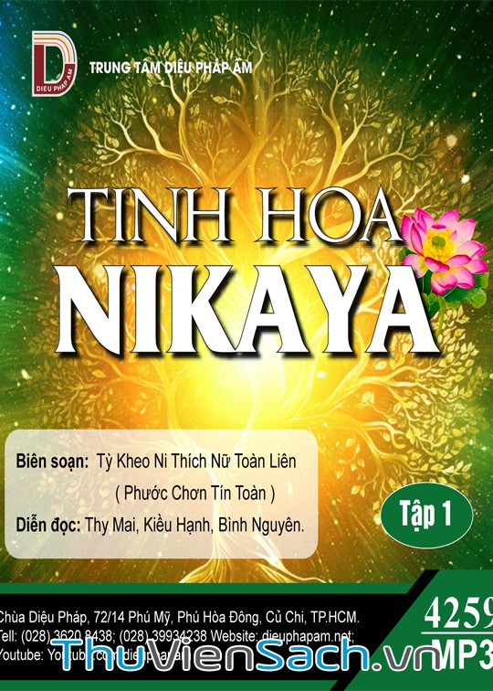 Ảnh bìa sách Tinh Hoa Nikaya
