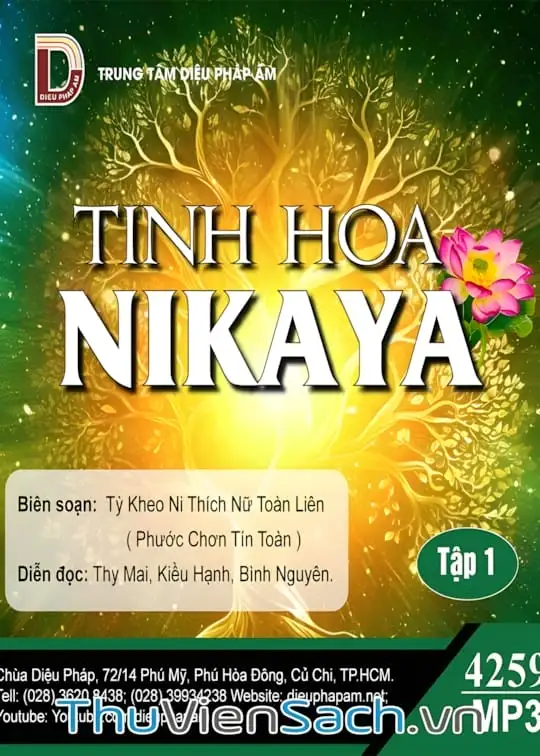 Ảnh bìa sách Tinh Hoa Nikaya