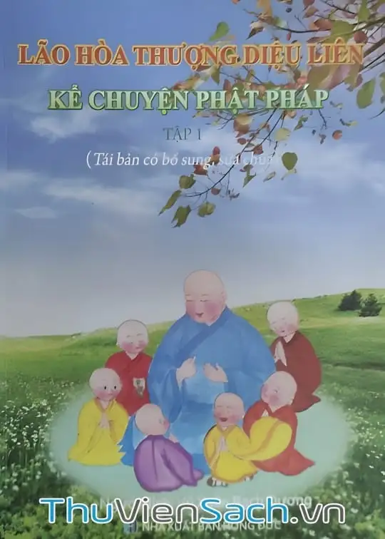 Ảnh bìa sách Lão Hòa Thượng Diệu Liên Kể Chuyện Phật Giáo