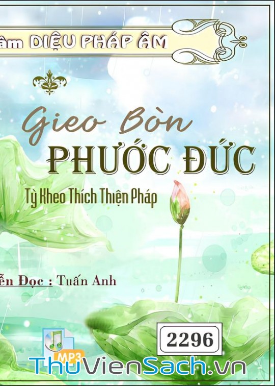 Ảnh bìa sách Gieo Bòn Phước Đức
