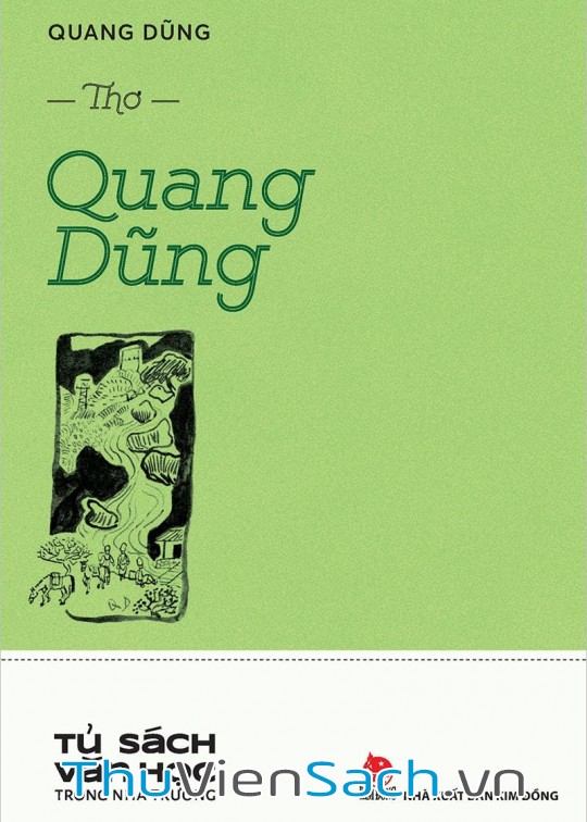 Ảnh bìa sách Thơ Quang Dũng