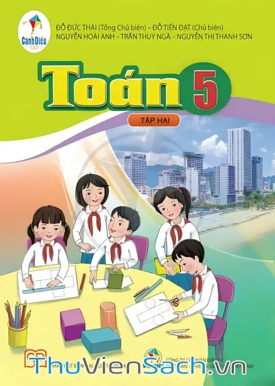 Ảnh bìa sách Bộ Sách Cánh Diều: Toán Lớp 5 - Tập Hai