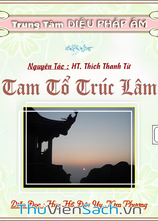 Ảnh bìa sách Tam Tổ Trúc Lâm