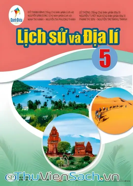 Ảnh bìa sách Bộ Sách Cánh Diều: Lịch Sử Và Địa Lý Lớp 5