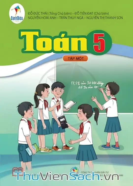 Ảnh bìa sách Bộ Sách Cánh Diều: Toán Lớp 5 - Tập Một