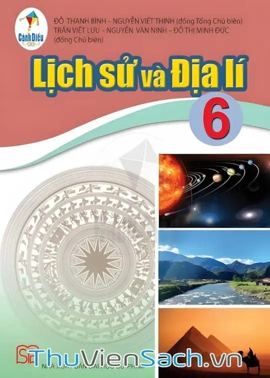 Ảnh bìa sách Bộ Sách Cánh Diều: Lịch Sử Và Địa Lí Lớp 6