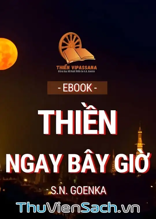 Ảnh bìa sách Thiền Ngay Bây Giờ