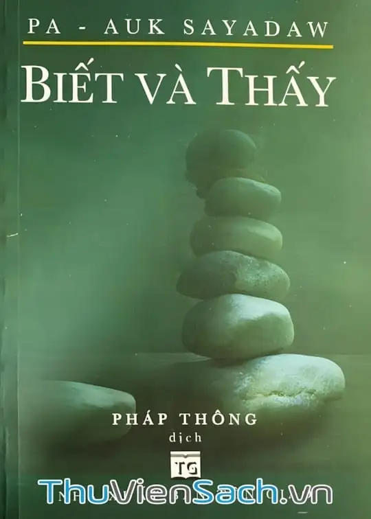 Ảnh bìa sách Biết Và Thấy