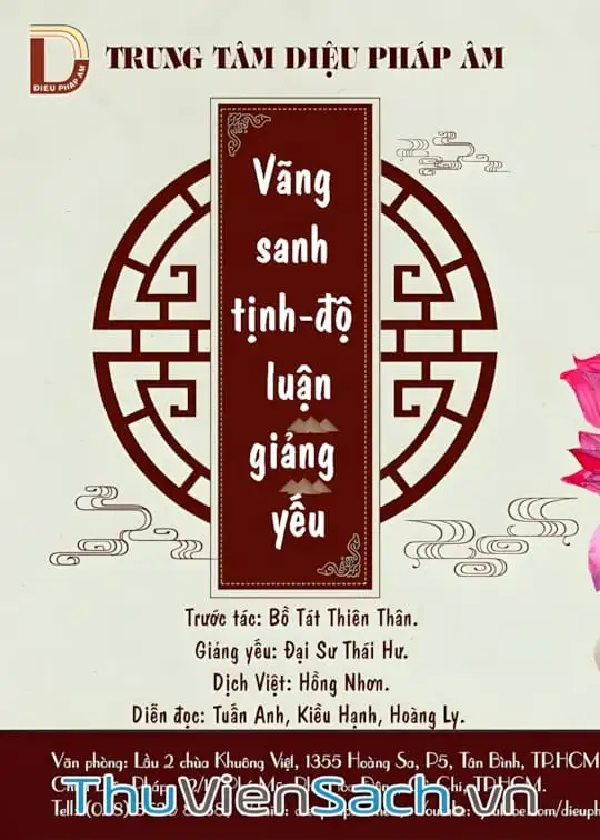 Ảnh bìa sách Vãng Sanh Tịnh Độ Luận Giảng Yếu